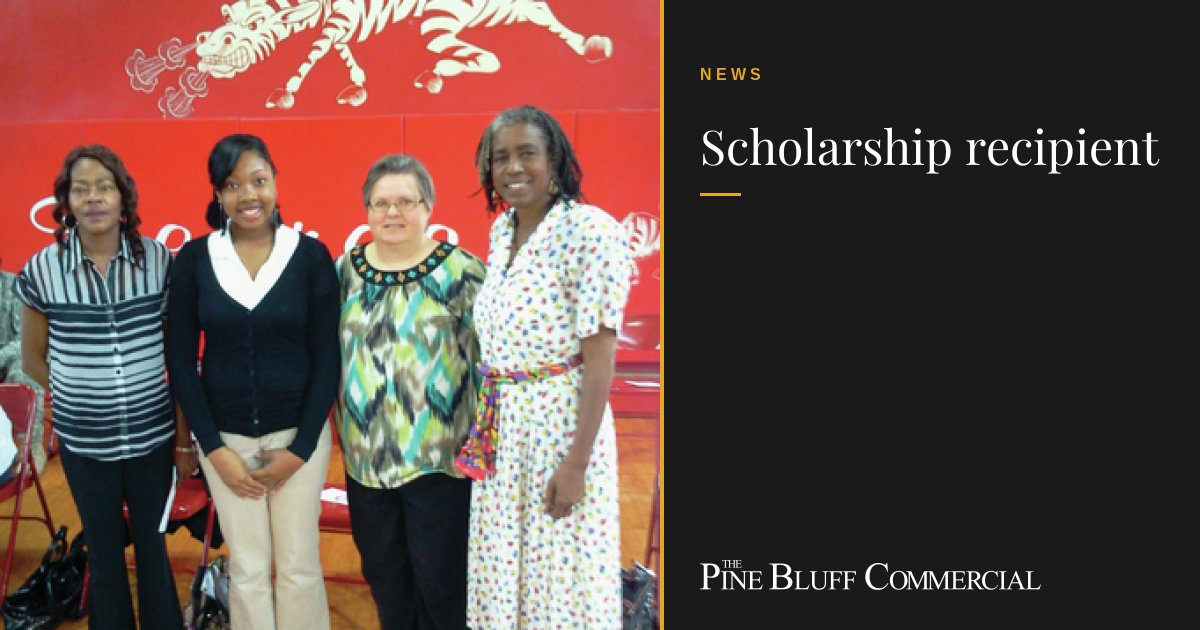 Scholarship recipient - Pine Bluff Commercial