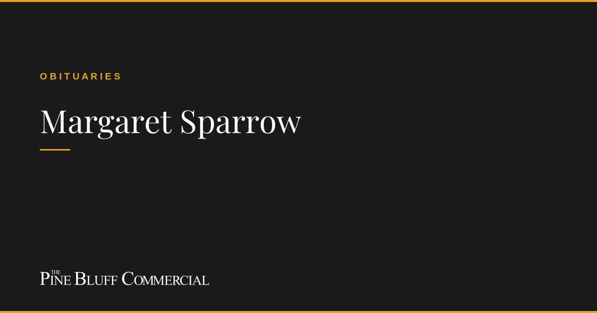 Margaret Sparrow - Pine Bluff Commercial