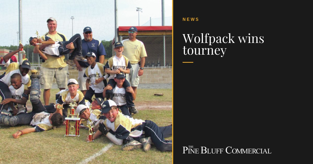 Wolfpack wins tourney - Pine Bluff Commercial